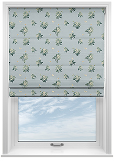 Upton, Apple Spray Smokes - Roman Blind
